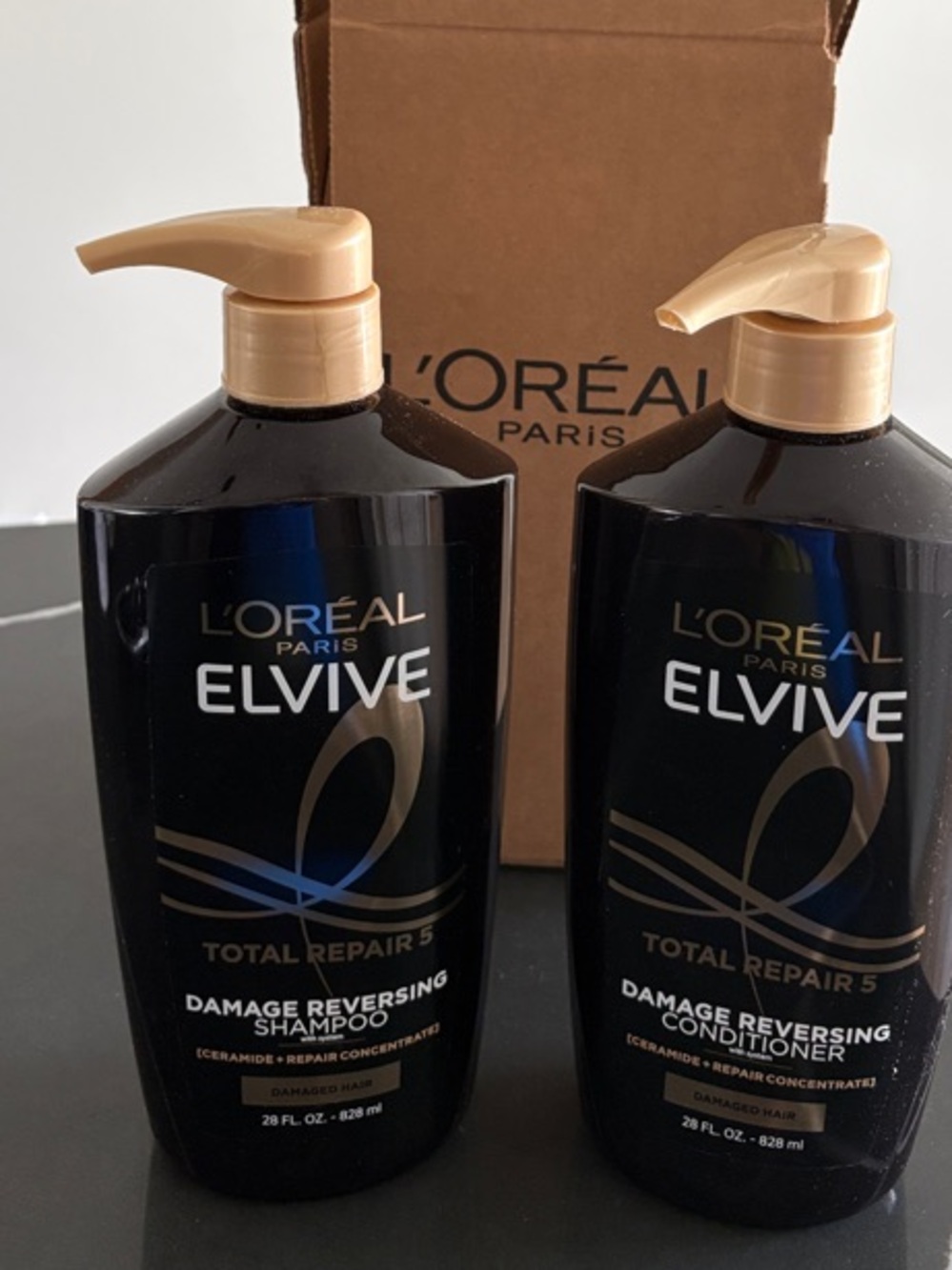 Brand new!!! L'Oréal Paris Elvive Total Repair Shampoo & Conditioner